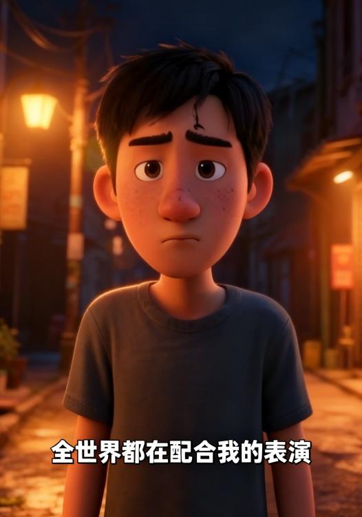 全世界都在配合我的表演