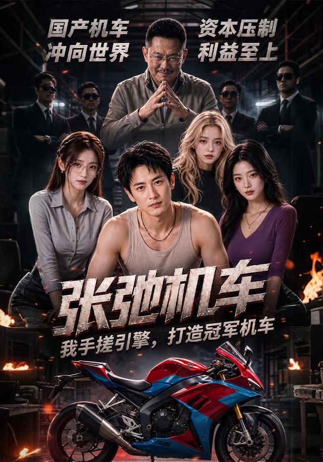 张弛机车：我手搓引擎打造冠军机车 cover