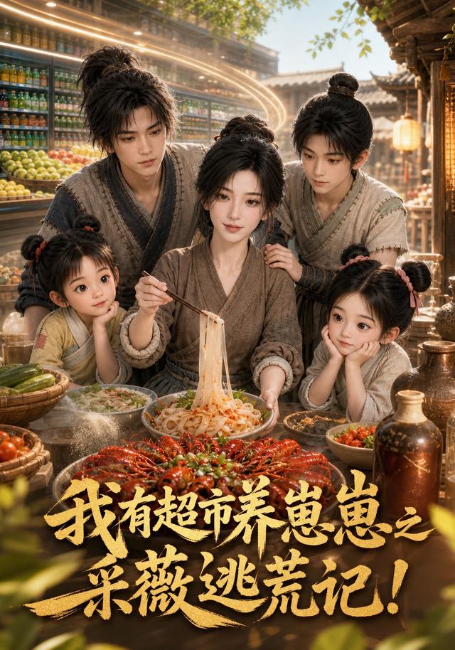 我有超市养崽崽之采薇逃荒记！ cover