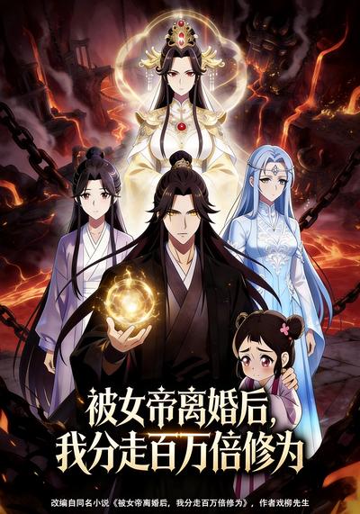 被女帝离婚后，我分走百万倍修为