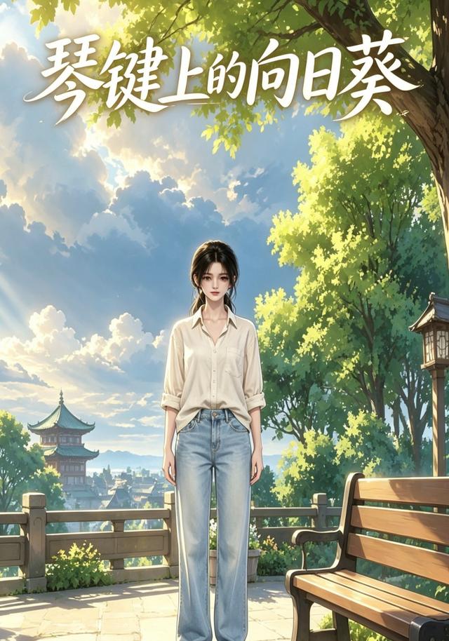 琴键上的向日葵