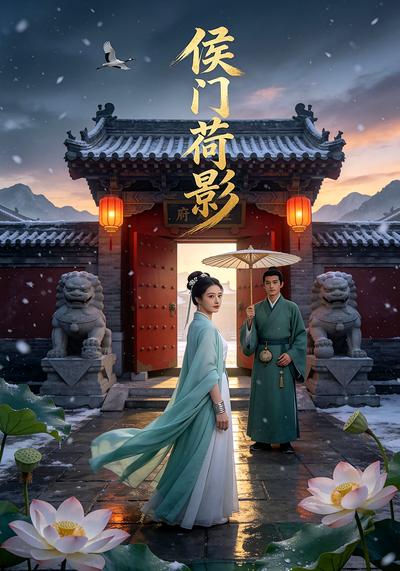 侯门荷影