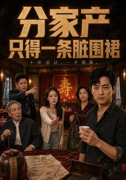 分家产只得一条脏围裙
