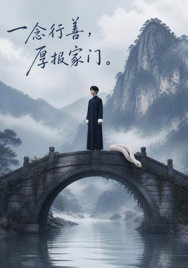 一念行善，厚报家门 cover