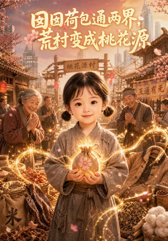 囡囡荷包通两界，荒村变成桃花源 cover