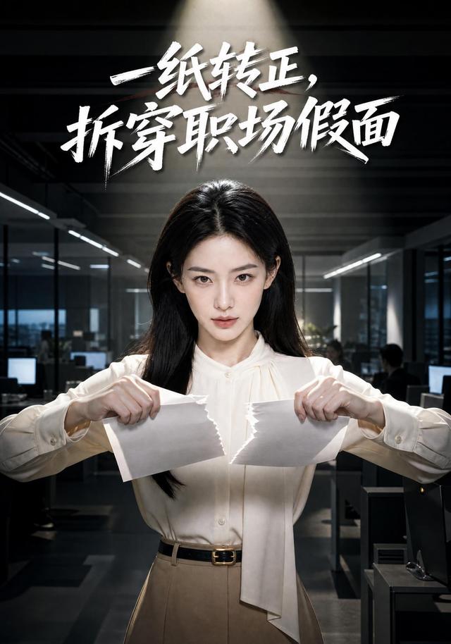 一纸转正，拆穿职场假面 cover
