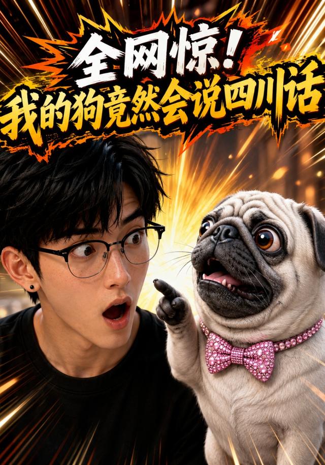 全网惊！我的狗竟然会说四川话
