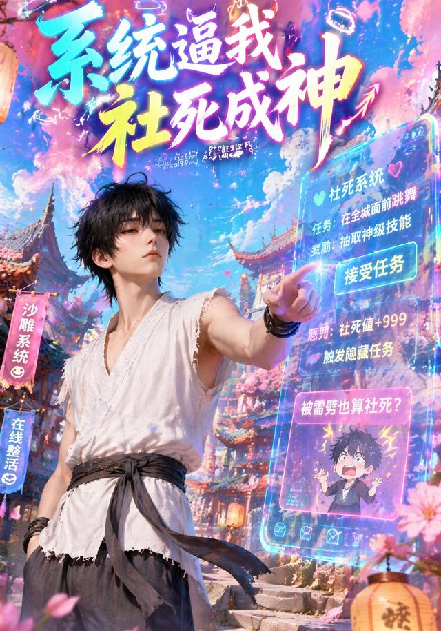 系统逼我社死成神 cover