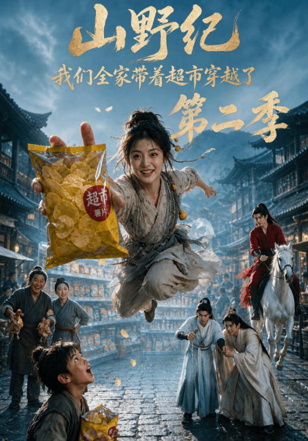 山野纪：我们全家带着超市穿越了第二季 cover