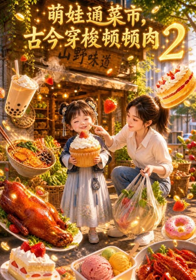 萌娃通菜市，古今穿梭顿顿肉2 cover