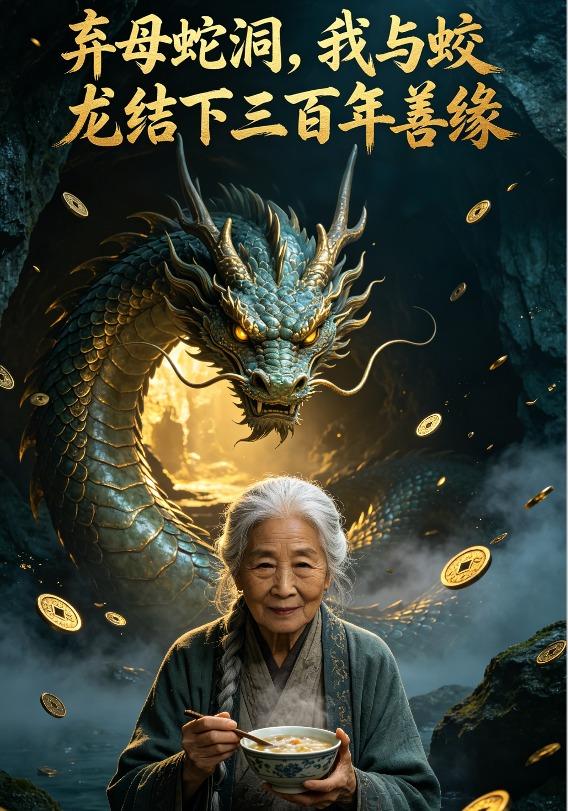 弃母蛇洞，我与蛟龙结下三百年善缘 cover