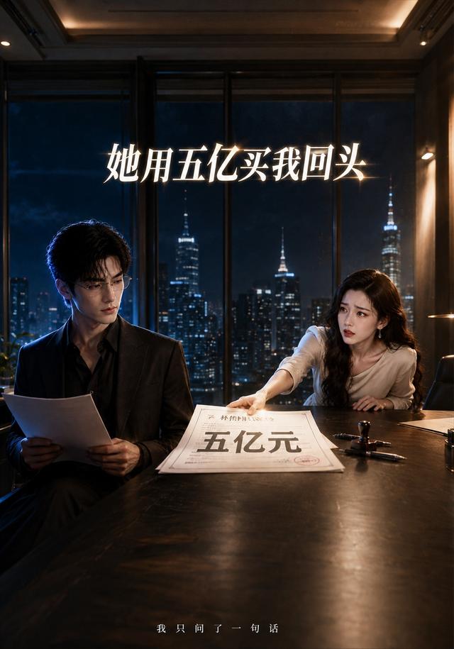 她用五亿买我回头，我只问了一句话