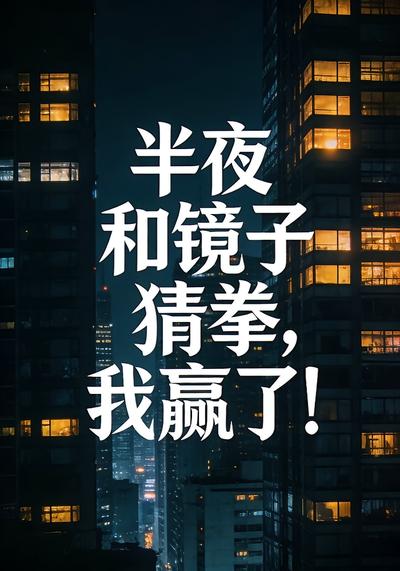 半夜和镜子猜拳，我赢了！