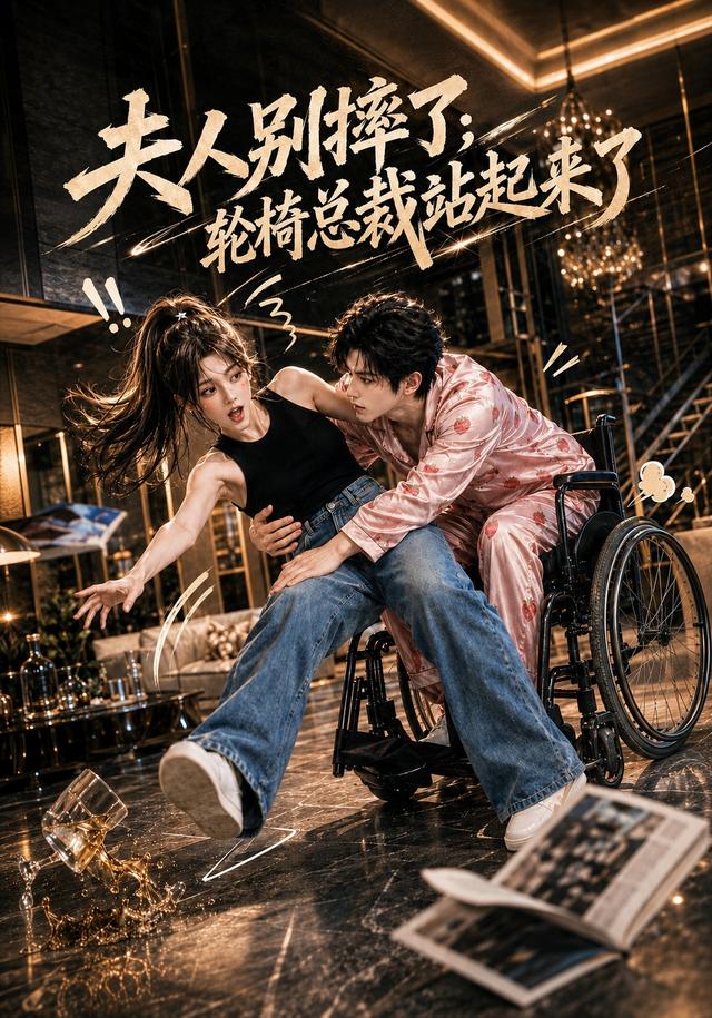 夫人别摔了，轮椅总裁站起来了