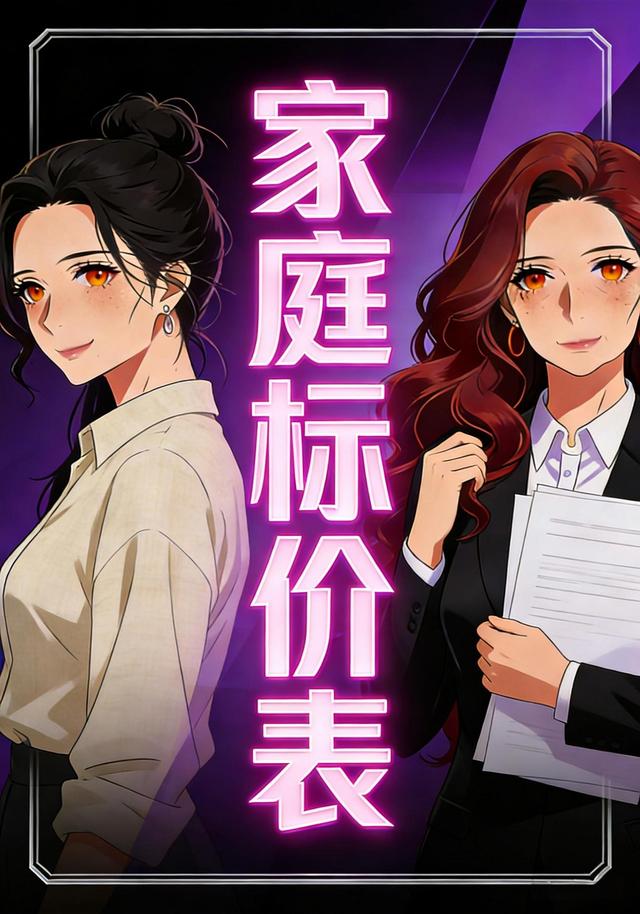 家庭标价表封面图