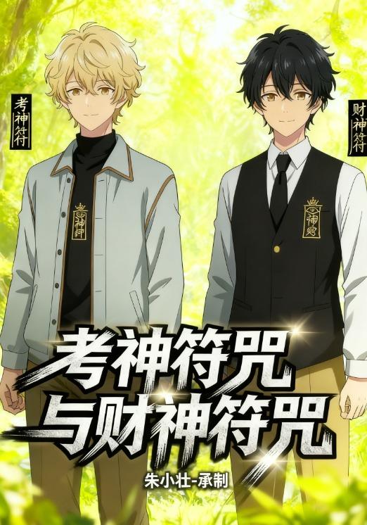 考神符咒与财神符咒封面图