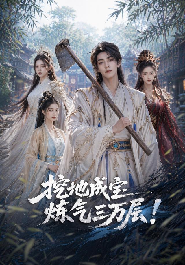 挖地成宝，炼气三万层咯！