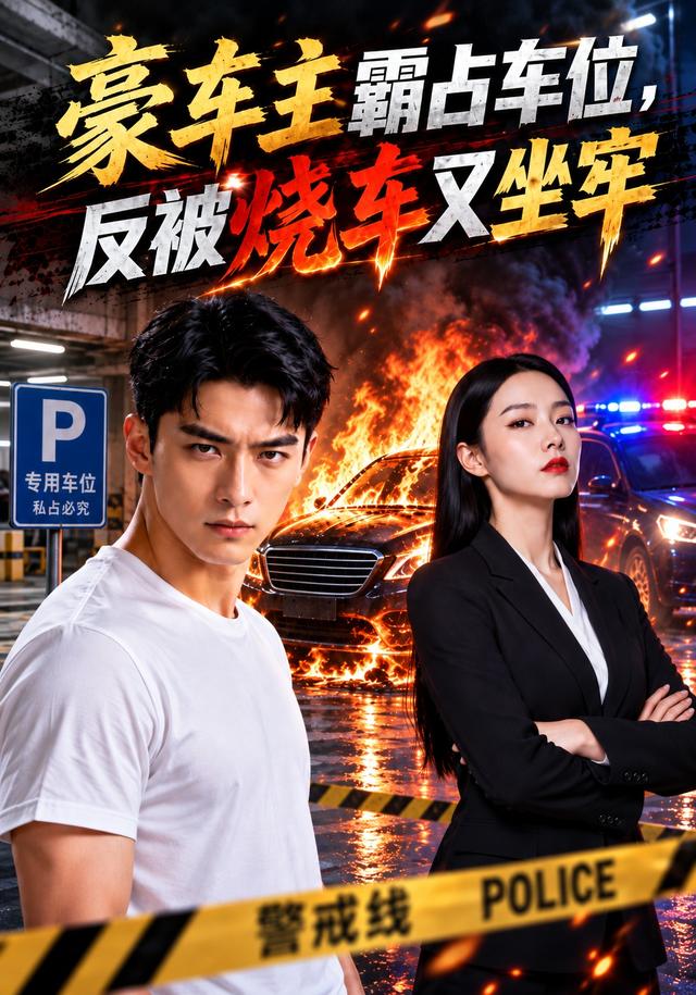豪车主霸占车位，反被烧车又坐牢
