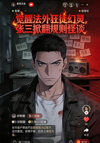 觉醒法外狂徒幻灵，张三掀翻规则怪谈封面图