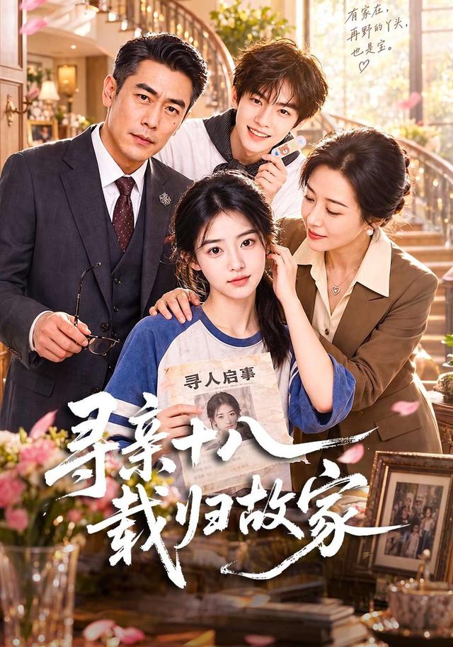 《寻亲十八载归故家》作品海报