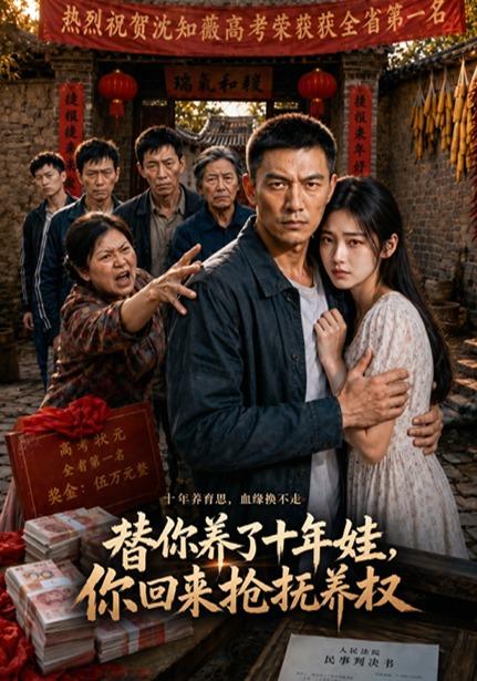 替你养了十年娃，你回来抢抚养权