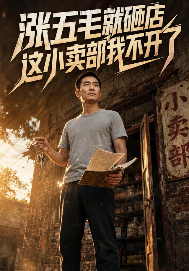 涨五毛就砸店这小卖部我不开了