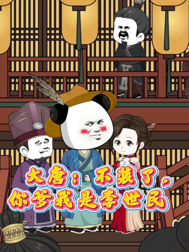 大唐：不装了，你爹我是李世民封面图