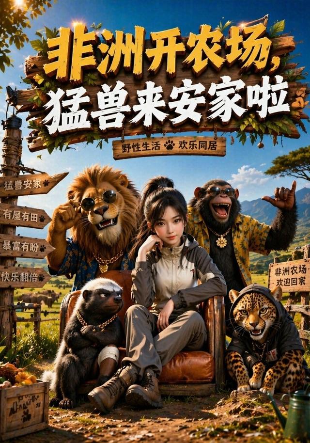 非洲开农场，猛兽来安家啦 cover