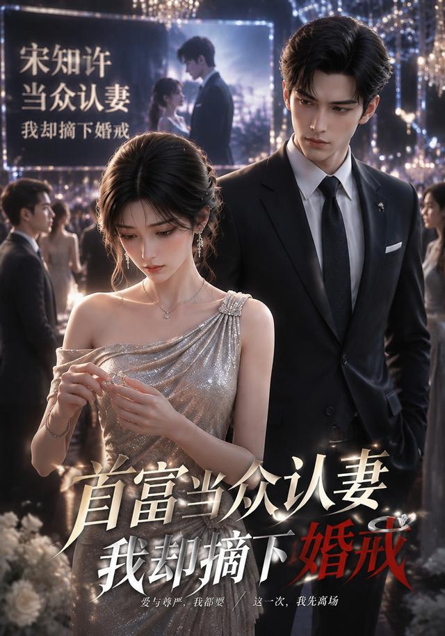 首富当众认妻，我却摘下婚戒 cover