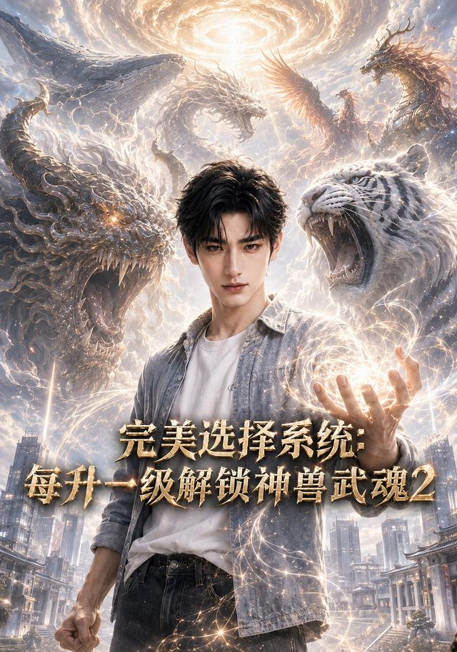 完美选择系统：每升一级解锁神兽武魂2