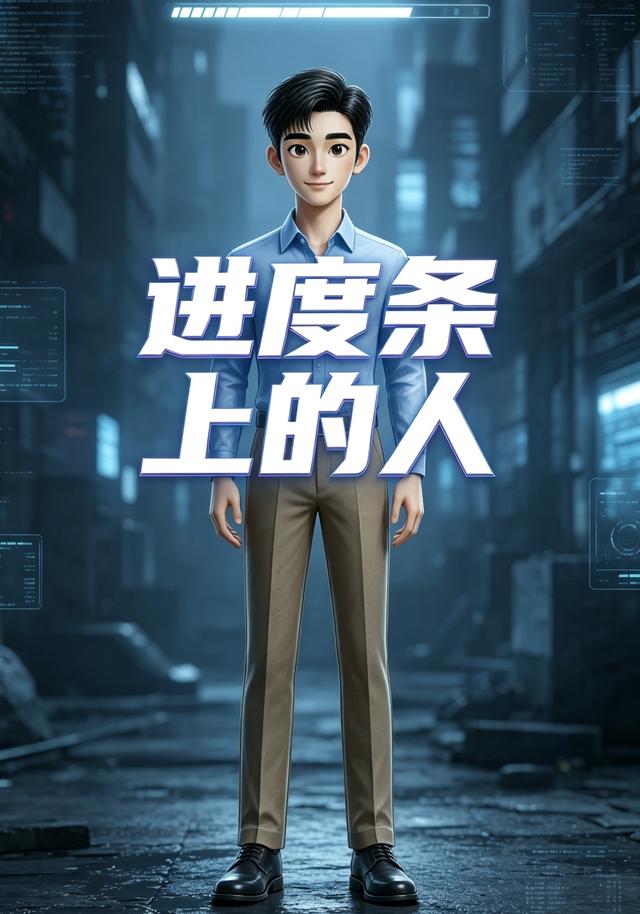 进度条上的人