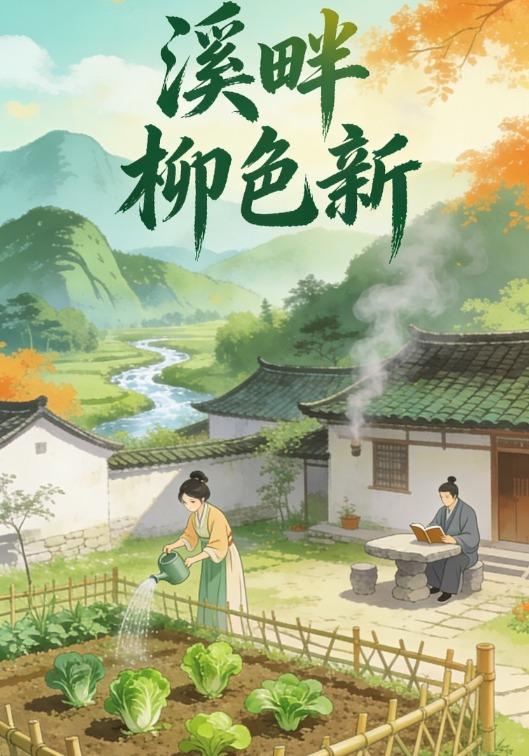 溪畔柳色新