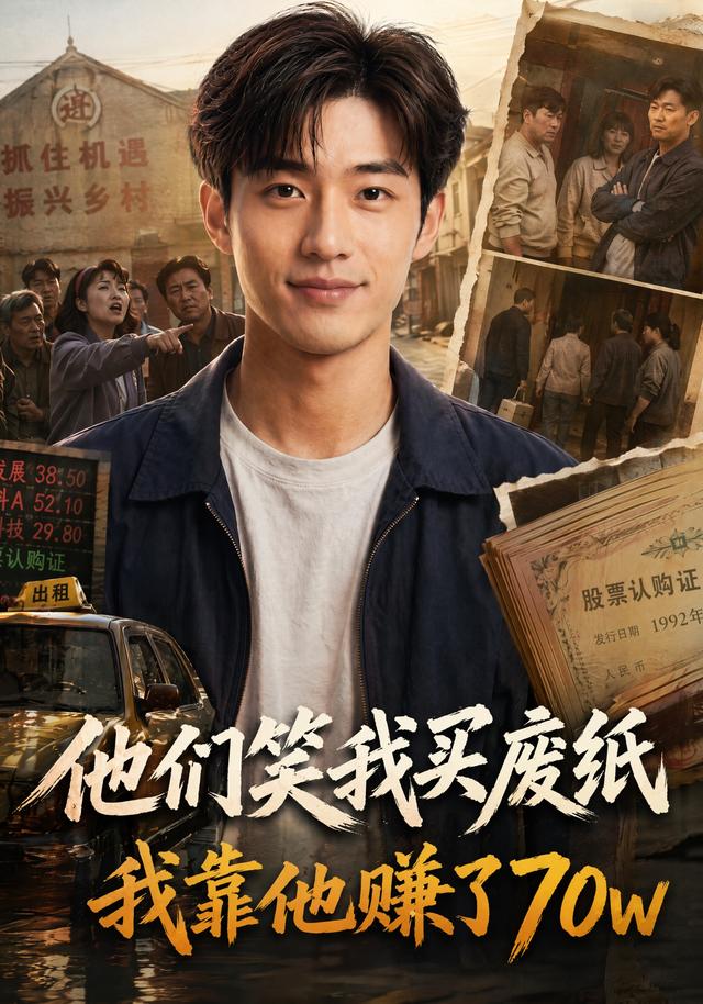 他们笑我买废纸，我靠他赚了70w