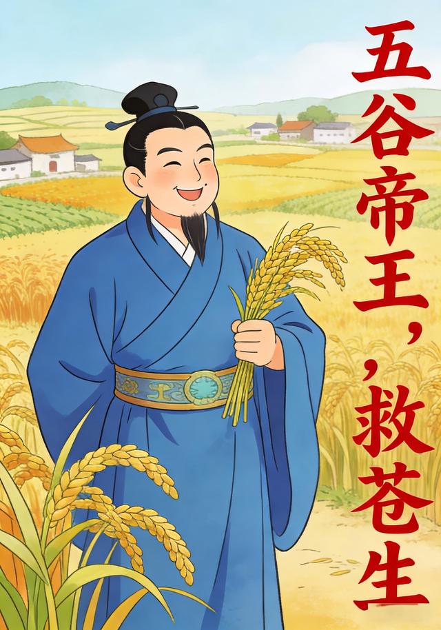 五谷帝王，救苍生