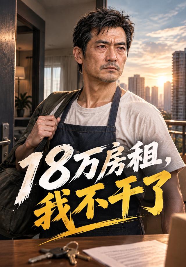 18万房租，我不干了 cover