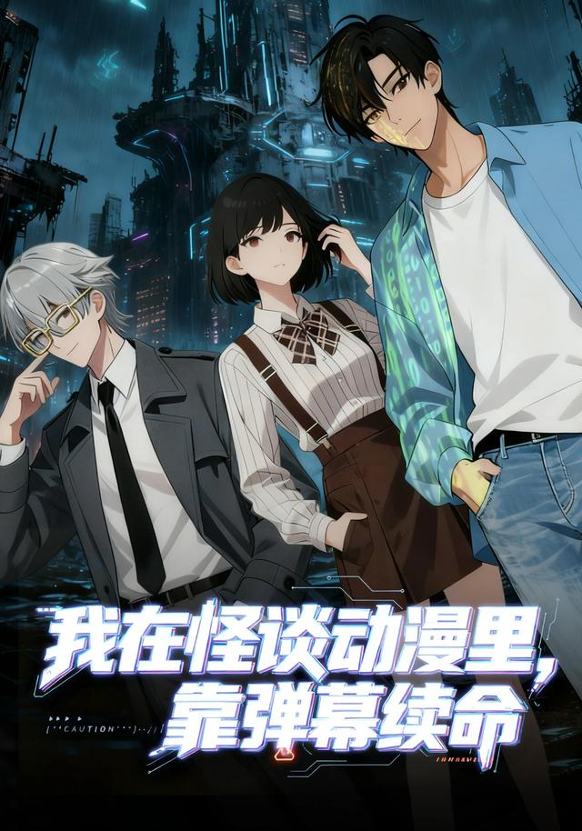 我在怪谈动漫里，靠弹幕续命封面图