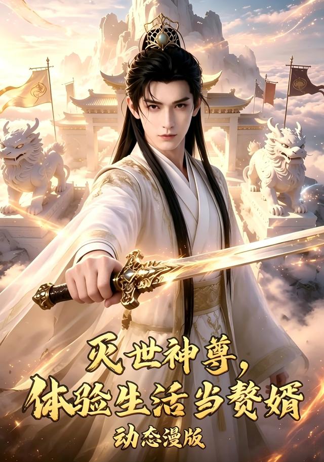 灭世神尊，体验生活当赘婿动态漫版 cover