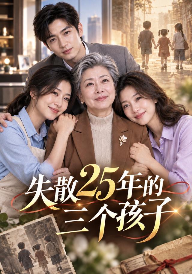 失散25年的三个孩子 cover