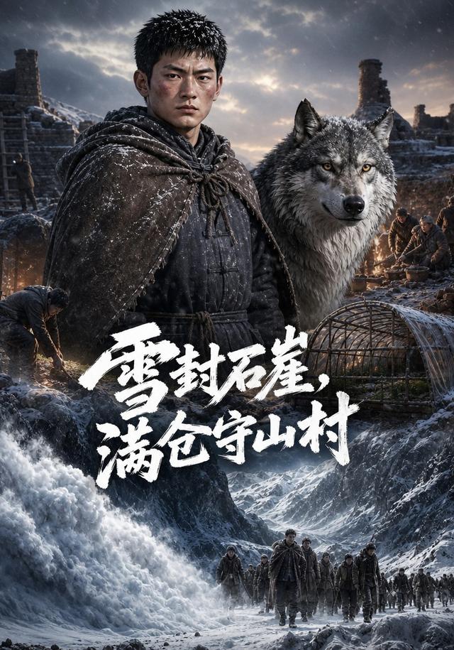 雪封石崖，满仓守山村 cover