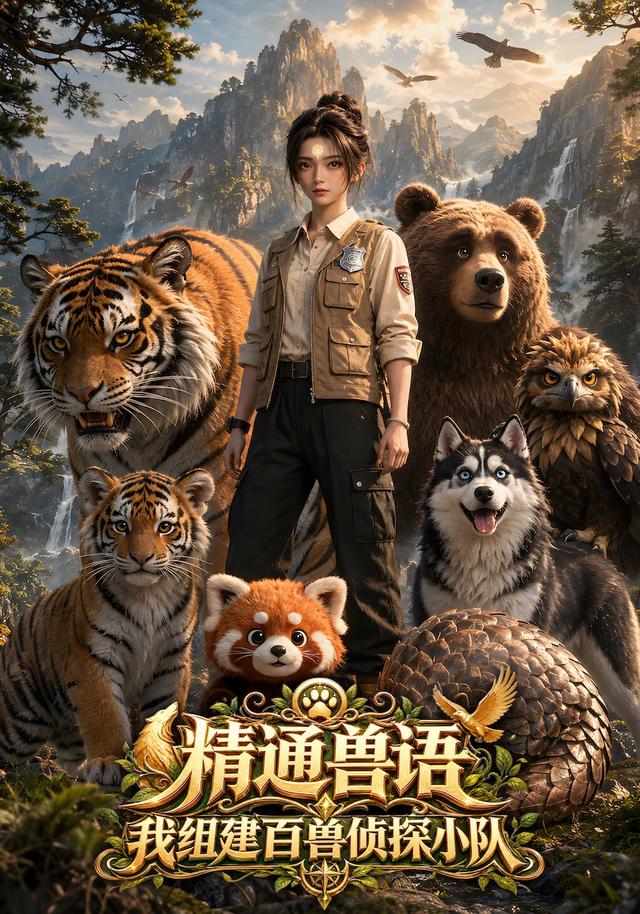 精通兽语，我组建百兽侦探小队 cover