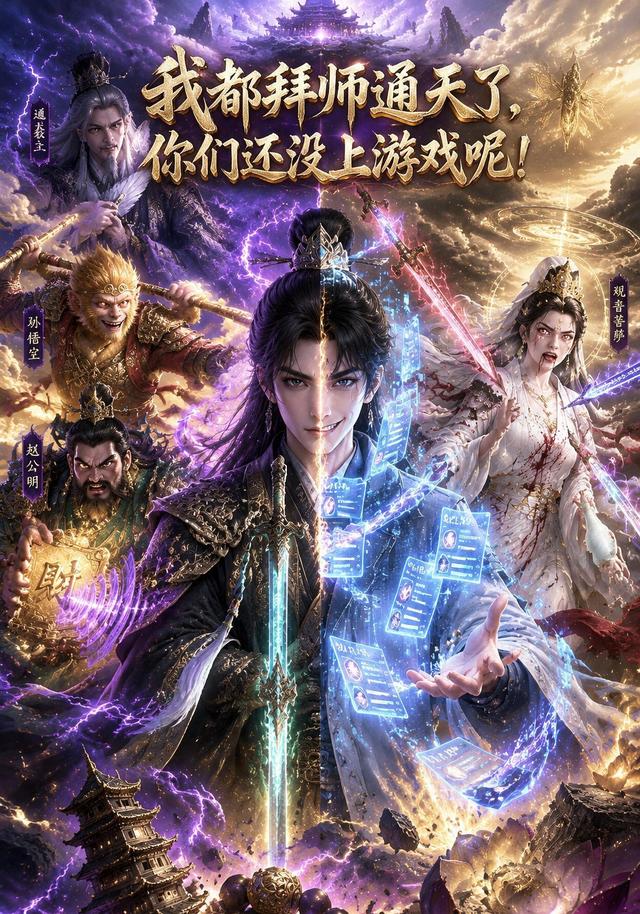 我都拜师通天了，你们还没上游戏呢！