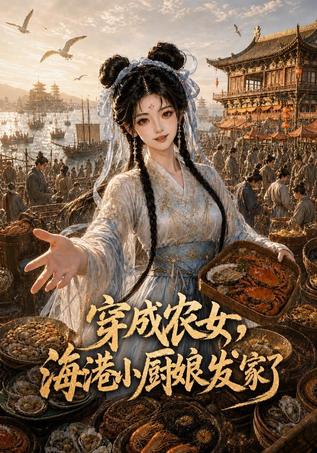 穿成农女，海港小厨娘发家了 cover
