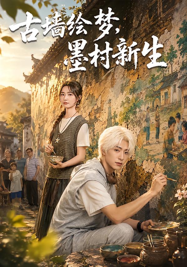 古墙绘梦，墨村新生