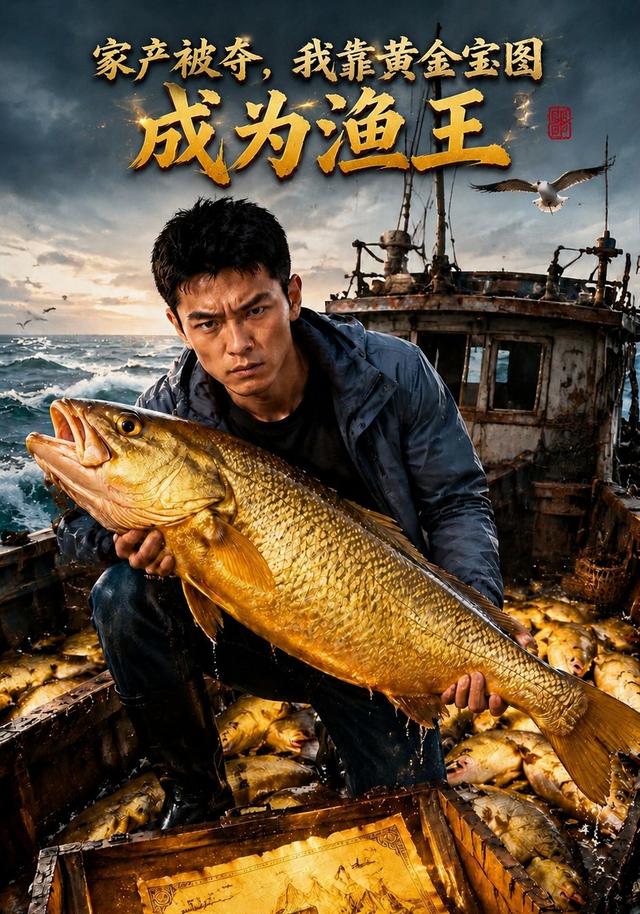 家产被夺，我靠黄金宝图成为渔王 cover