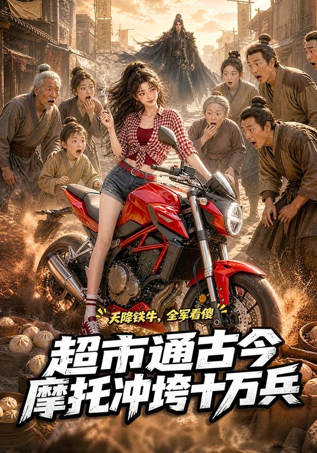 超市通古今，摩托冲垮十万兵