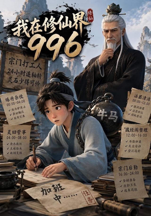 我在修仙界996 cover