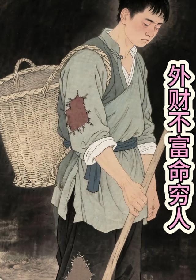 外财不富命穷人