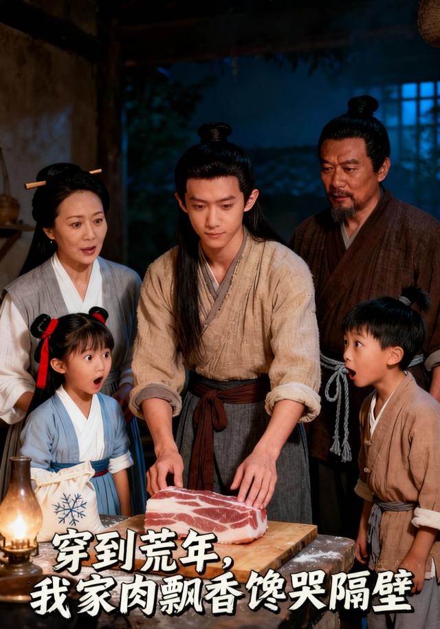 穿到荒年，我家肉飘香馋哭隔壁封面图