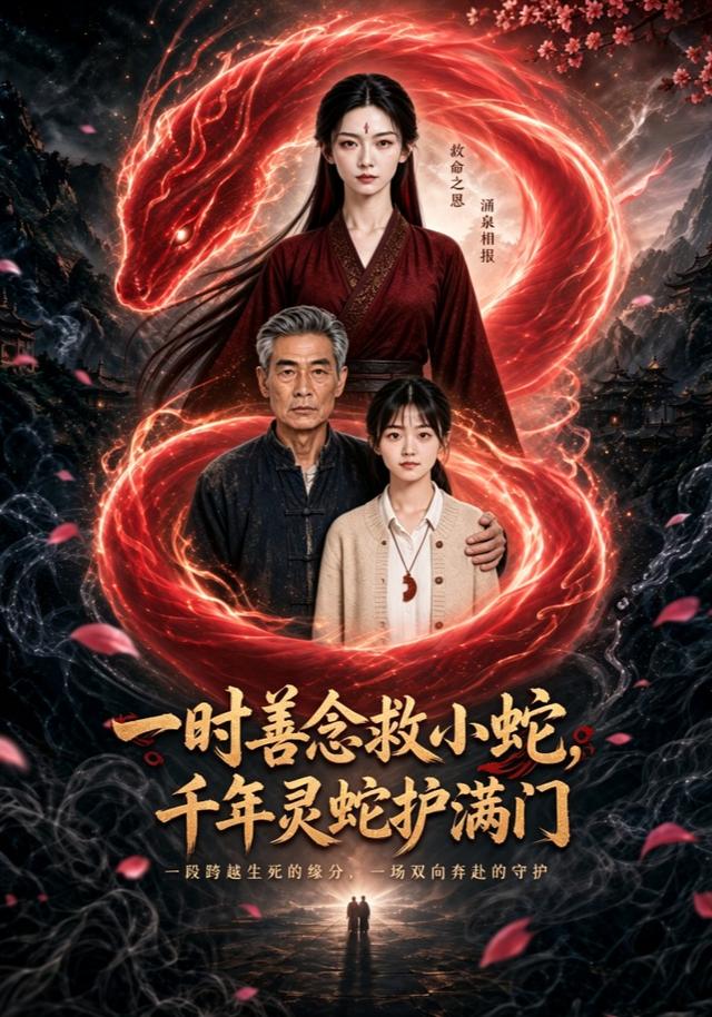 一时善念救小蛇，千年灵蛇护满门 cover