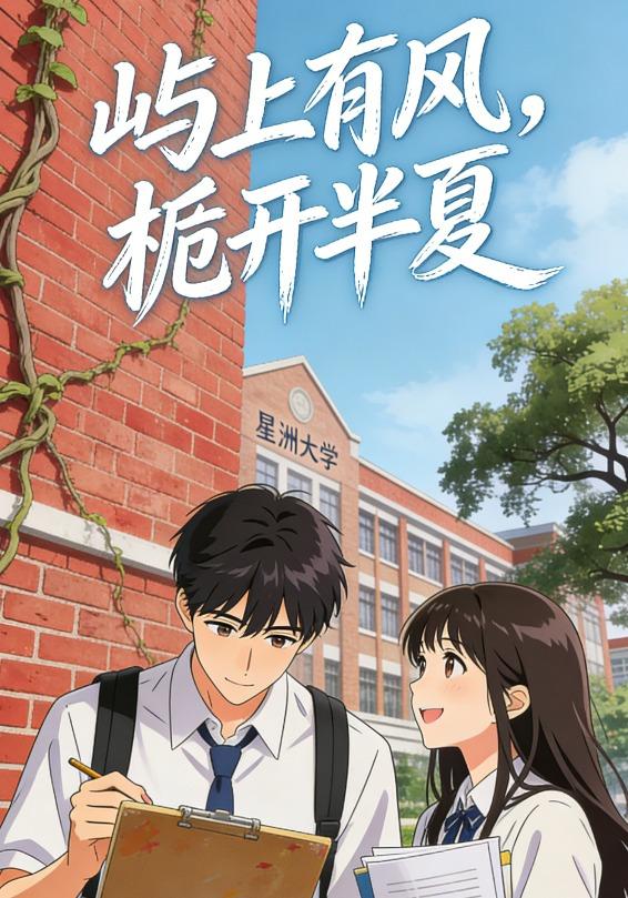 屿上有风，栀开半夏封面图